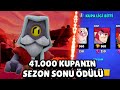 41.000 KUPANIN SEZON SONU ÖDÜLÜNÜ ALDIM  !! BRAWL STARS