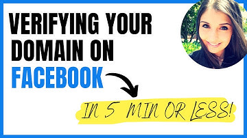 HOW TO VERIFY YOUR DOMAIN WITH FACEBOOK | STEP BY STEP GUIDE