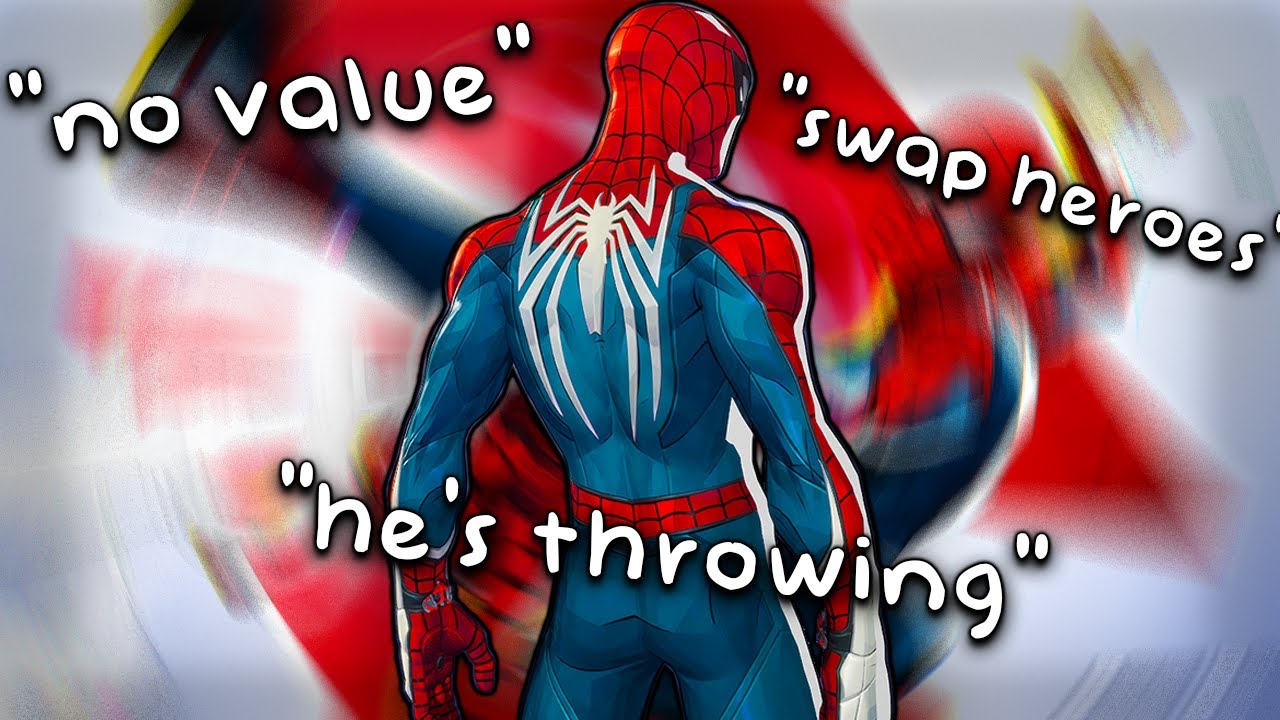 Spider-man is unplayable.