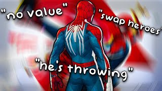 Spider-man is unplayable.