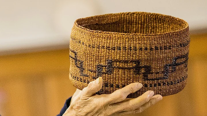 Twining Cedar (1 of 15): Annette Island Tsimshian Basket Weaving