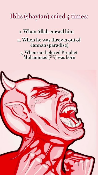 when-did-iblis-shaytan-cry-islam-allah-muhammad-youtube