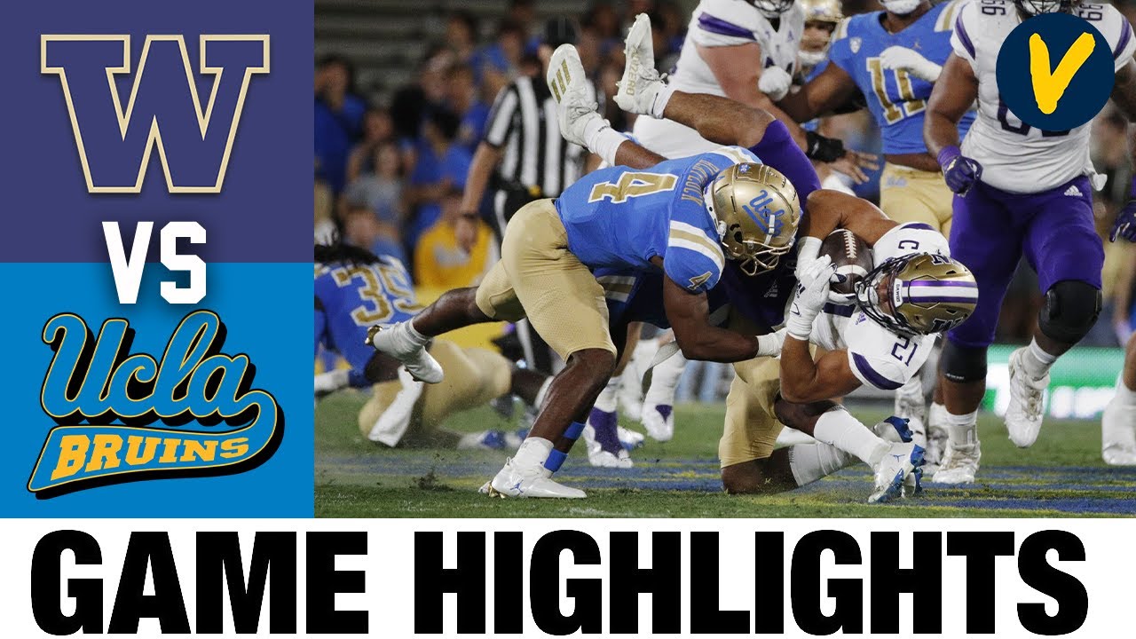 15 Washington vs UCLA 2022 College Football Highlights Win Big Sports