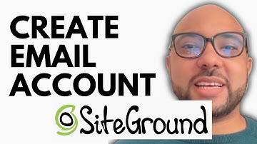 How to Create an Email Account in SiteGround