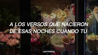 Daniela Spalla; Flores (Letra)