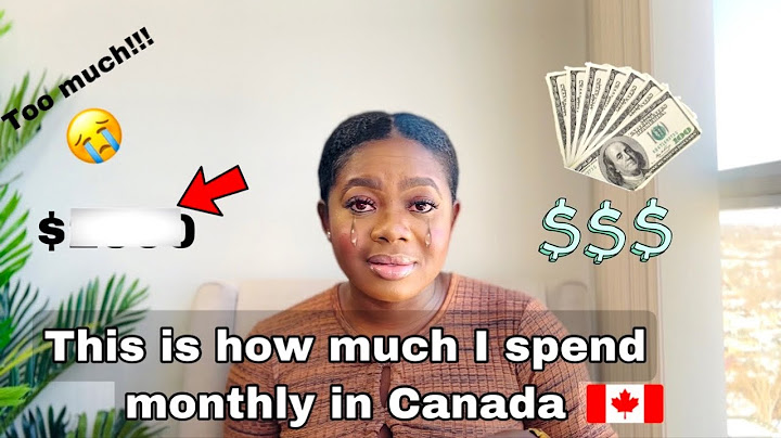 This is How Much I Spend Every Month as a Single Person in Canada🇨🇦🇳🇬|My Total Monthly Expenses.