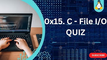 0x15. C - File I/O  - 200% Complete QUIZ