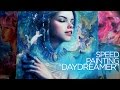 OIL PAINTING TIME LAPSE || space and water "Daydreamer"