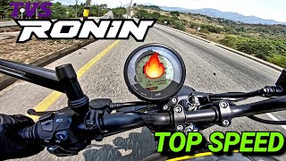 TVS RONIN Top Speed | Velocidad Maxima | Medina Motors