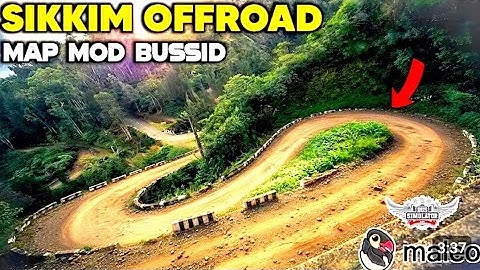 New Sikkim OFFROAD map Mod For Bus Simulator Indonesia।Bussid Mod Map mod for Bussid 