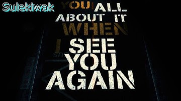 Wiz Khalifa ft  Charlie Puth   See You Again (Studio Acapella)