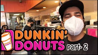 How to make dunkin's Hot Cappuccino , Macchiato and Signature Latte  ? Working at Dunkin' Donuts