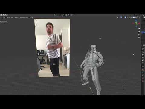 When you are too poor to buy motion capture and you need to make the animation yourself blender