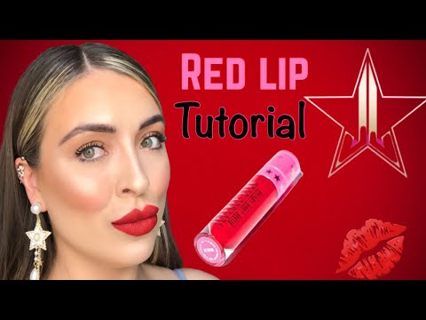 Video: Jeffree Star Redrum Velour líquido lápiz labial revisión