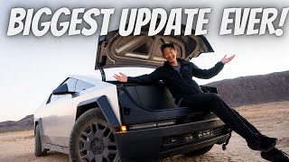 I Got Tesla's BIGGEST Spring Update on the Cybertruck (Everything New!) by Everyday Chris 14,226 views 9 days ago 11 minutes, 51 seconds
