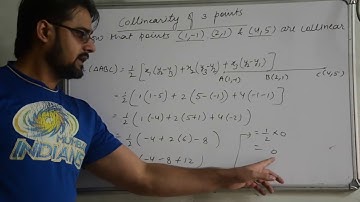Collinear & Coplaner Points class 10 coordinate geometry