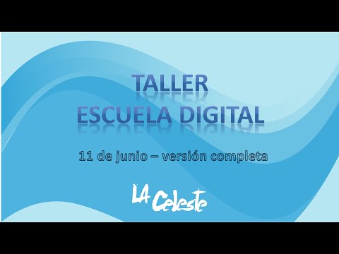 Charla - taller de Escuela Digital - La Celeste Mendoza