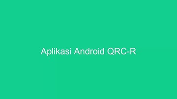 Demo Aplikasi QRC-R (Pembaca informasi dari QR Code)