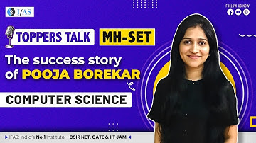 MH SET 2023: Success Story of Pooja Borekar SET Computer science (Pooja Borekar)