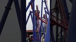Glacially Slow Tilt Track | Broken Rail Roller Coaster at Suzhou Amusement Land Forest World