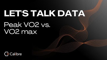 Peak VO2 vs. VO2 Max