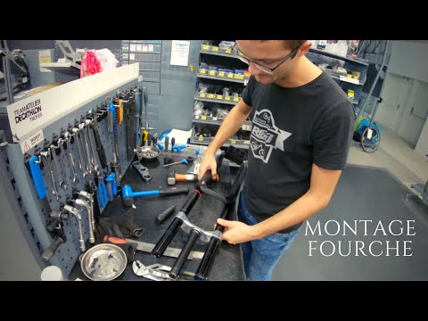 MONTAGE DE MA NOUVELLE FOURCHE || RockShox Boxxer 2019
