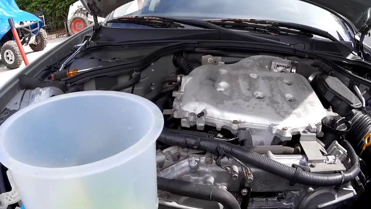 2003 G35 Thermostat Install FINAL PART YouTube