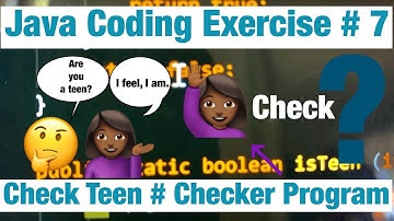 I Made a Teen Number Checker in Java