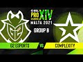 CS:GO - G2 Esports vs. Complexity [Dust2] Map 3 - ESL Pro League Season 14 - Group B