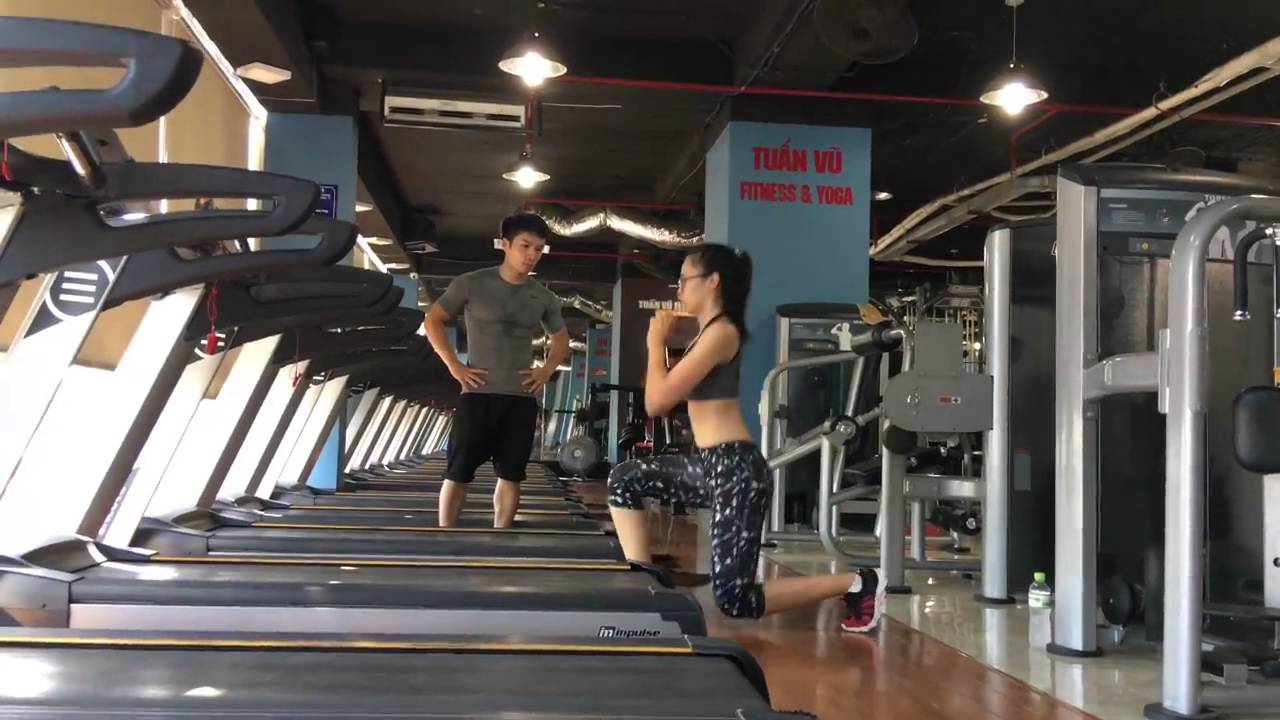 Các bài tập gym BỤNG – MÔNG – ĐÙI cho các bạn nữ tại Tuan Vu Fitness 139 Cầu Giấy