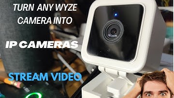 Turn your Wyze Camera into an IP camera using Wyze bridge