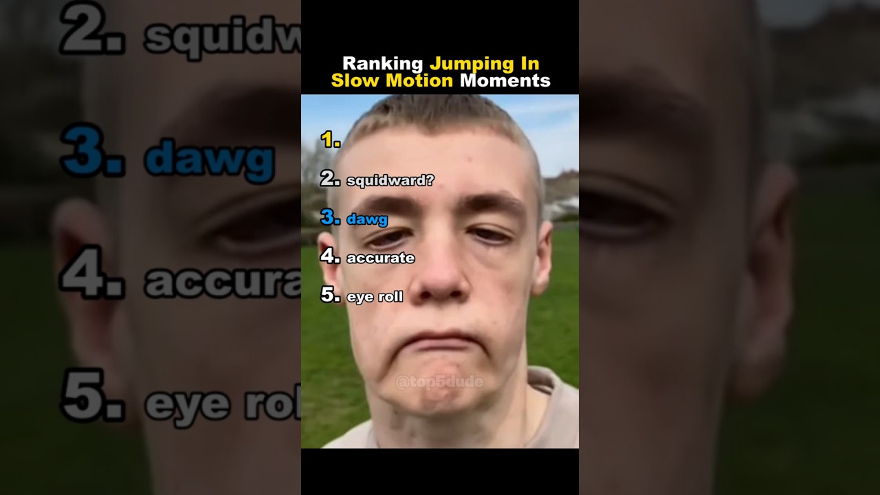 Ranking Hilarious Jumping In Slow Motion Moments Part 3