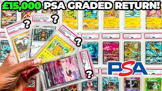 £15,000 Pokemon PSA Graded Card Return! (150 SLABS)