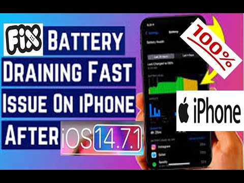 iPhone 및 iPad에서 iOS 14.7.1 배터리 소모 문제를 해결하는 방법 || iPhone 6s iOS 14.7.1 배터리 수명