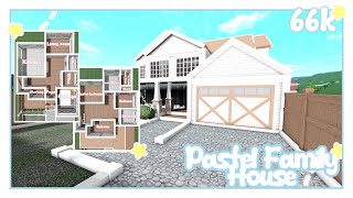 Pastel FAMILY ROLEPLAY HOUSE!🏡🔨*INTERIOR UNDECORATED, PART 2* || It's Bianca || #bloxburg #roblox