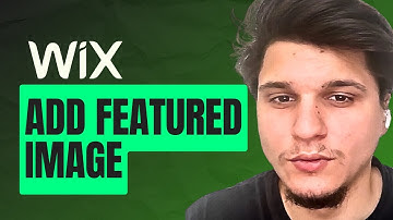How Can I Add Featured Image On Wix Website | How to Add Featured Image On Wix Website