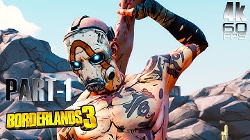 BORDERLANDS 3 Walkthrough Gameplay Part 1 Intro [4k 60FPS RAY TRACING] - No Commentary