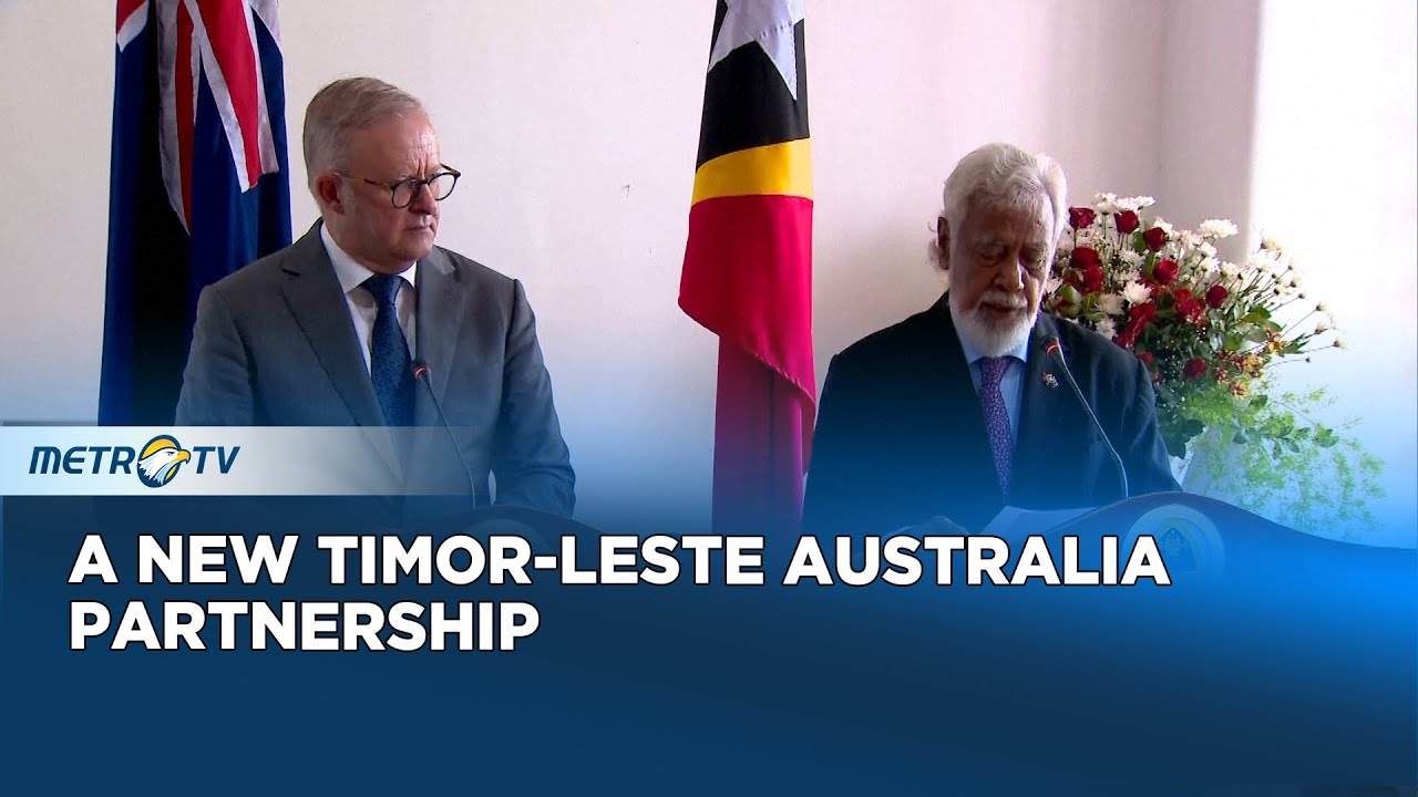 Australia and Timor Leste Establish New Partnership - YouTube