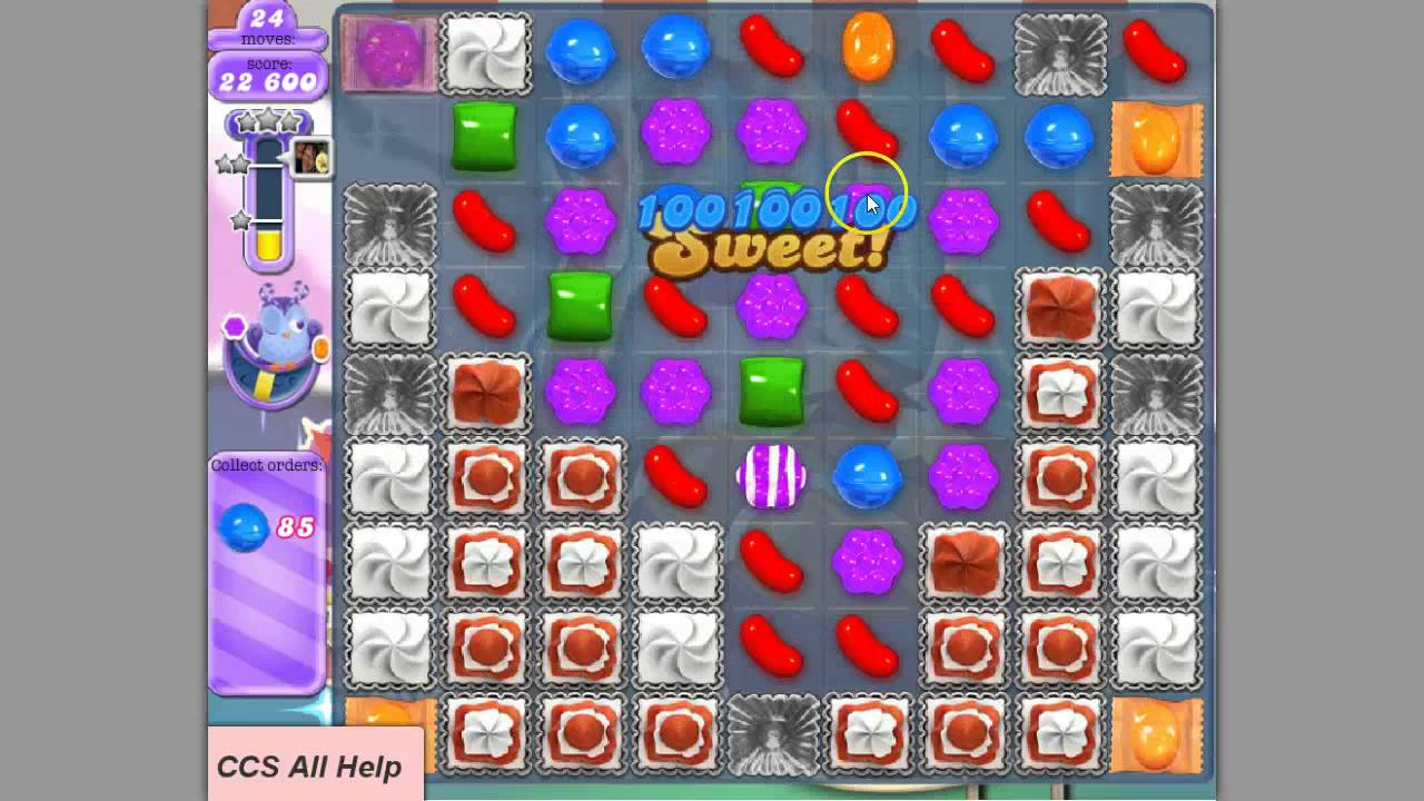 Candy Crush Dreamworld level 281 basic strategy YouTube