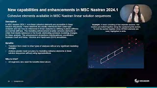 What's new in MSC Nastran 2024.1