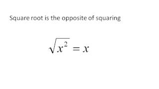 Rational Square Roots (Simplifying Math)