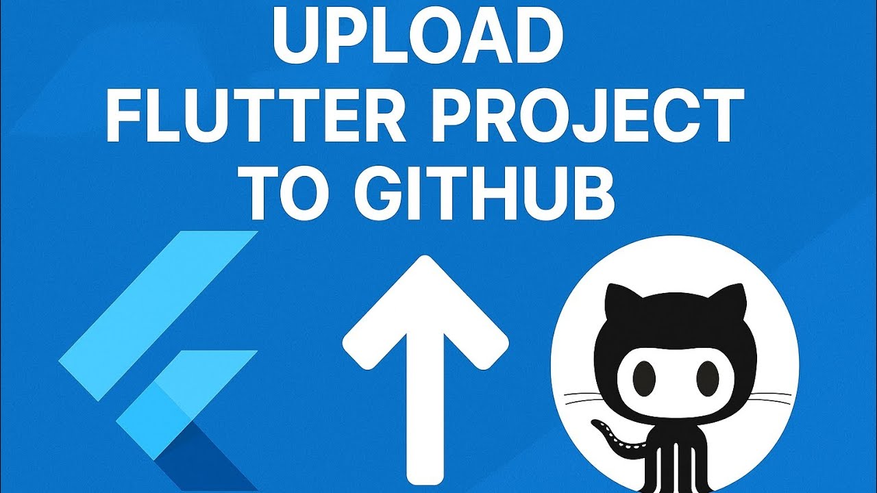😍Upload Flutter Project to GitHub from Android Studio 2025 💥 - YouTube