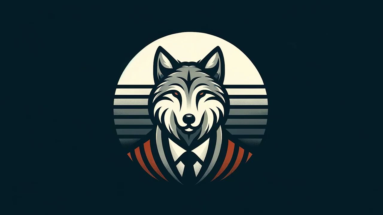 Wolf make a logo for a mens line of clothing