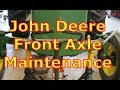 John Deere 830 Steering Linkage Replacement & Axle Widening