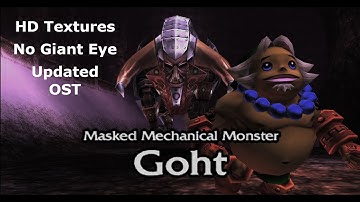 Goht Boss Fight & 2nd Giant Cutscene | Zelda MM 3D Project Restoration HD and Shaders (1080p)