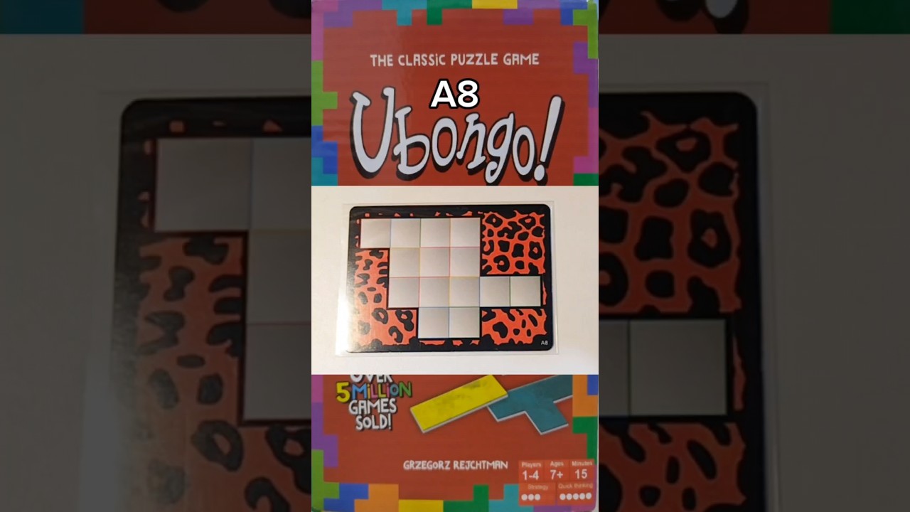 Ubongo Travel Edition: A8 