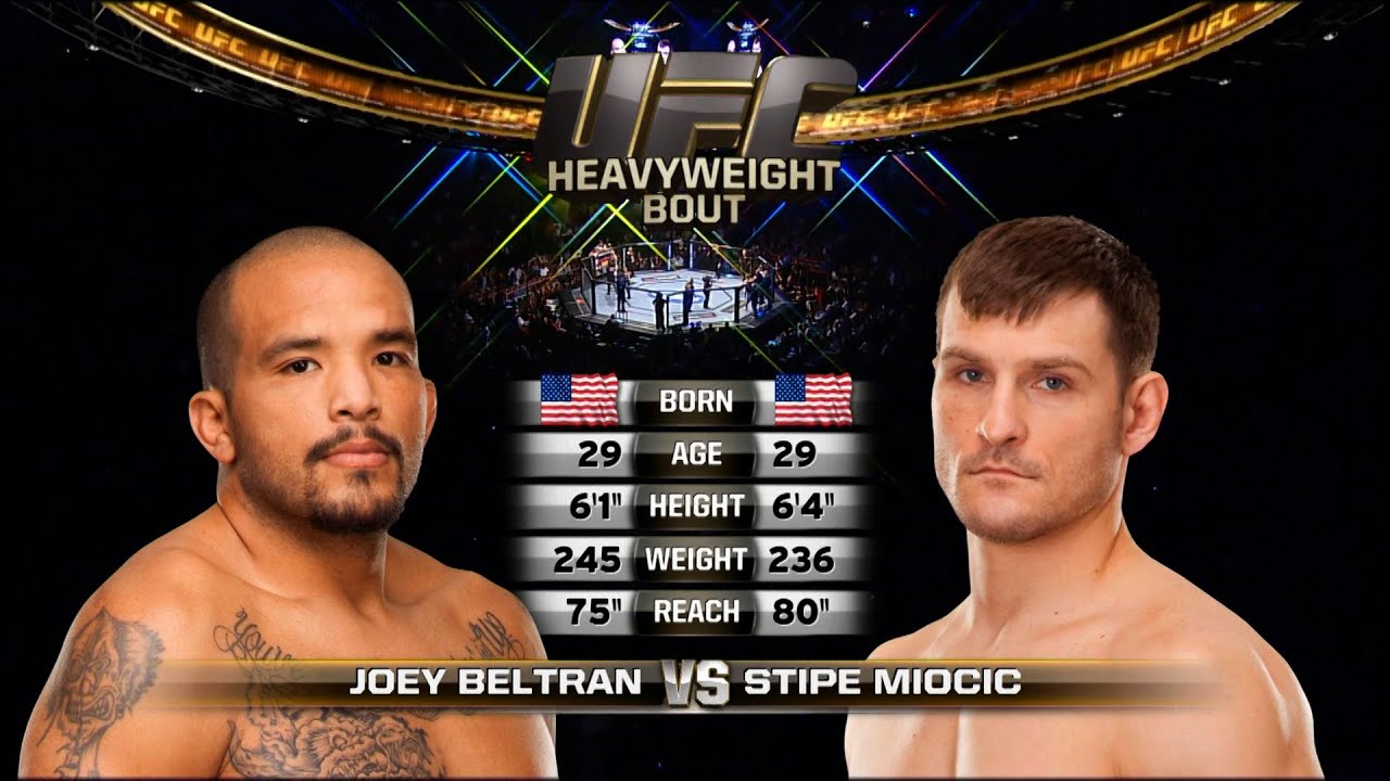 UFC Debut Stipe Miocic vs Joey Beltran Free Fight