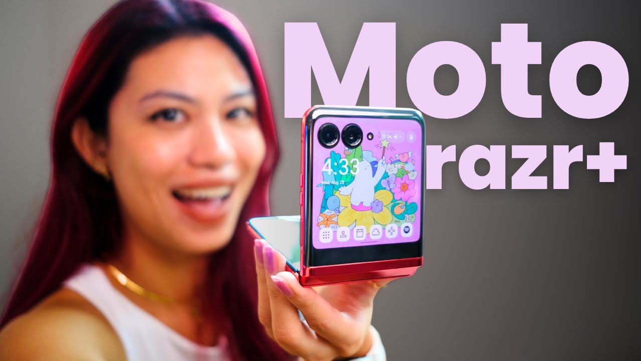 Moto Razr+ unboxing + CAMERA tour - YouTube