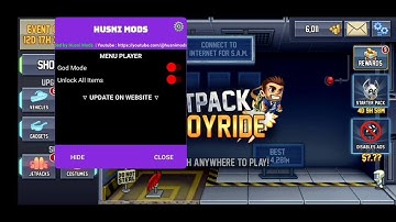 Jetpack Joyride Mod Menu v1.75.1 Latest Version