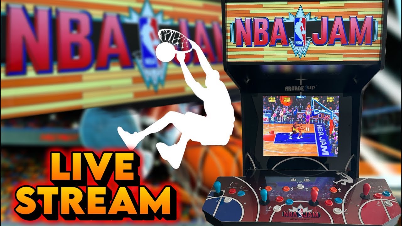 NBA JAM SHAQ XL Livestream 🕹️🏀 - YouTube